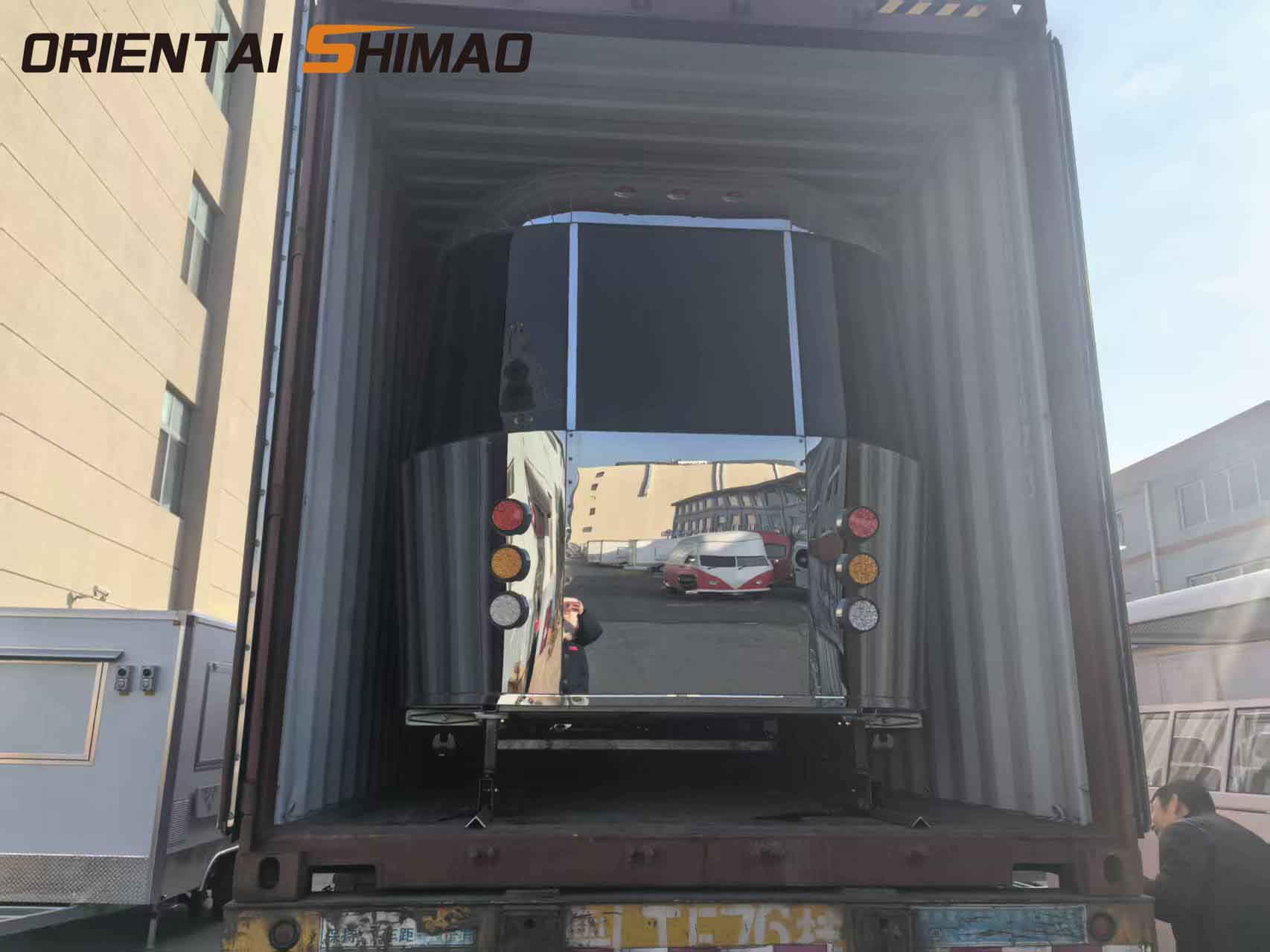 يضمن فحص الجودة الصارم أن يتم شحن كل مقطورة طعام بثقة